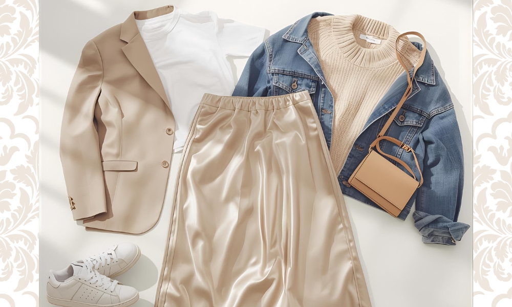 satenska suknja za svaki dan